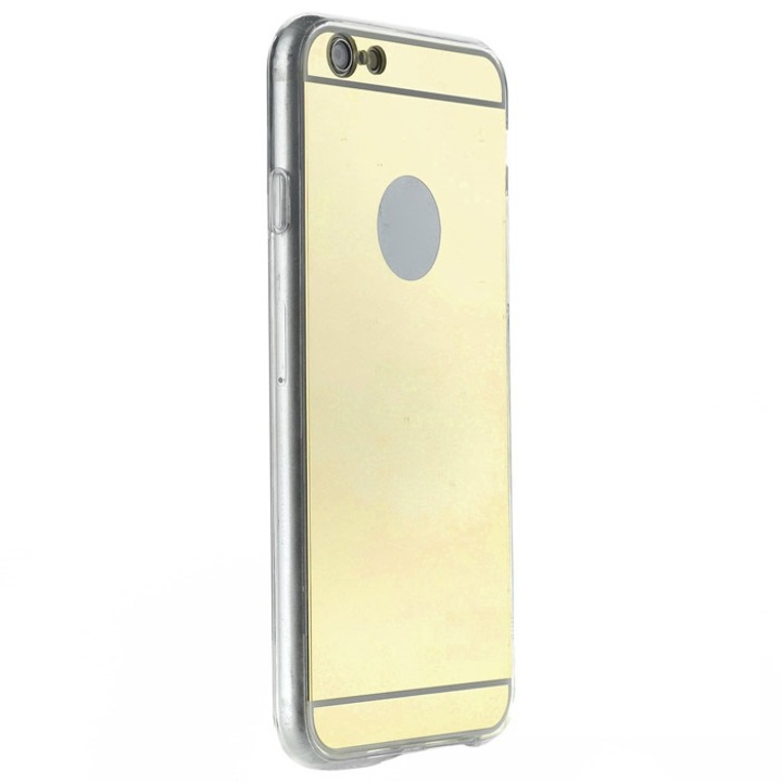 Кейс за Apple iPhone 7 MyStyle Elegance Луксозен огледален тип, Златен