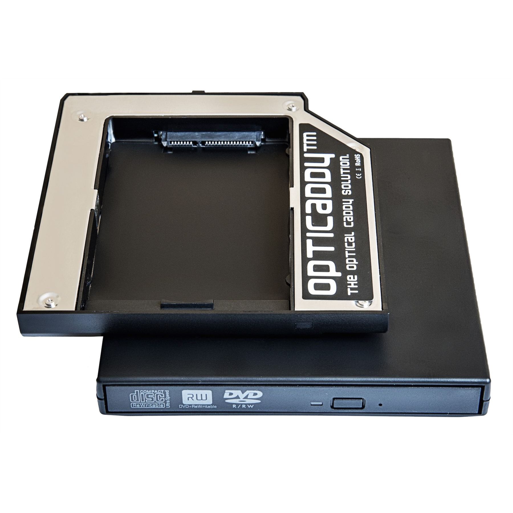 Lenovo T430 HDD/SSD caddy Opticaddy beépítőkeret előlappal + külső ház a DVD íróhoz - eMAG.hu