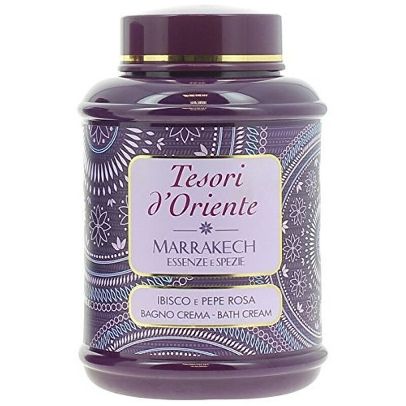 Gel de dus tonifiant crema Tesori D'Oriente Marrakech Ibisco E Pepe Rosa 500ml
