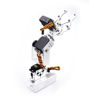 Brat robotic manipulator cu 3 motoare Brat robotic manipulator cu 3 motoare