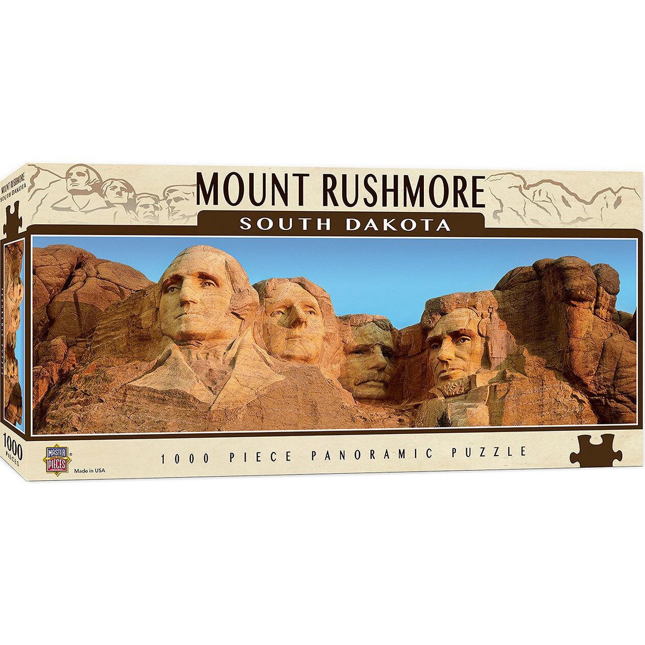 Puzzle Master Pieces American Vistas Mount Rushmore, South Dakota, 1000 piese