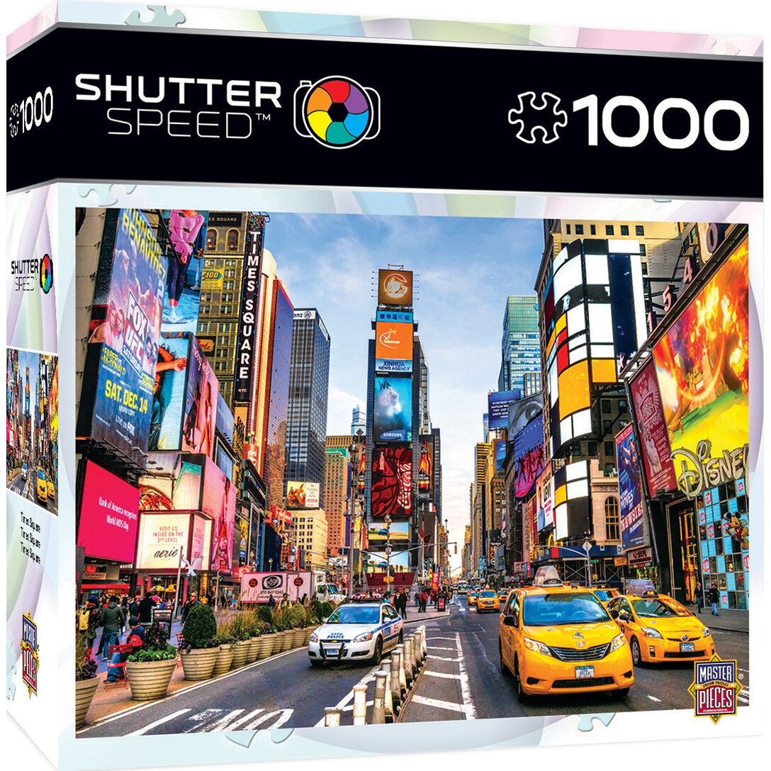 Puzzle Master Pieces Shutter Speed Times Square, 1000 piese