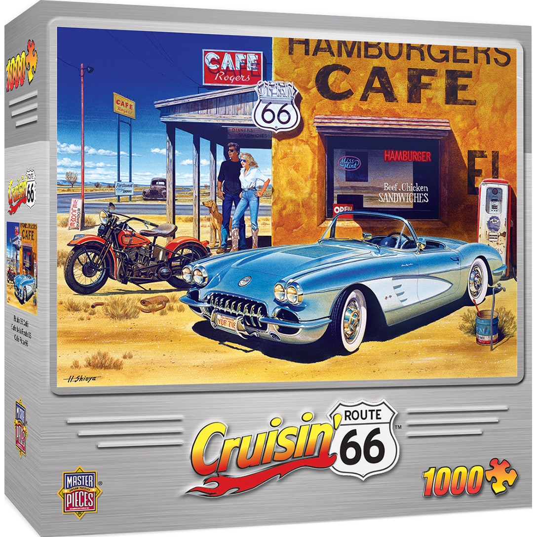 Puzzle Master Pieces Hiroaki Shioya Route 66 Café, 1000 piese