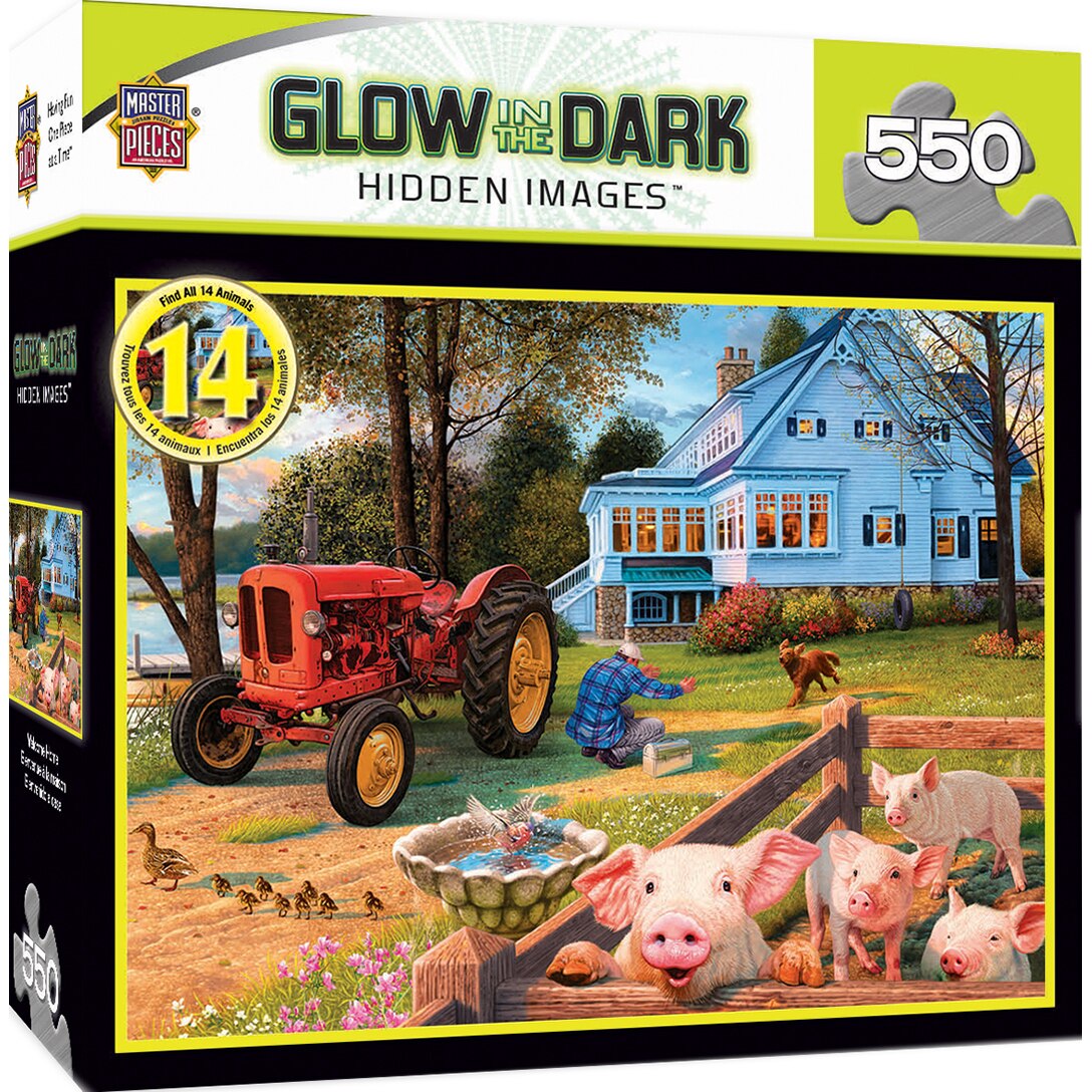 Puzzle Master Pieces Steve Read Welcome Home, 550 piese