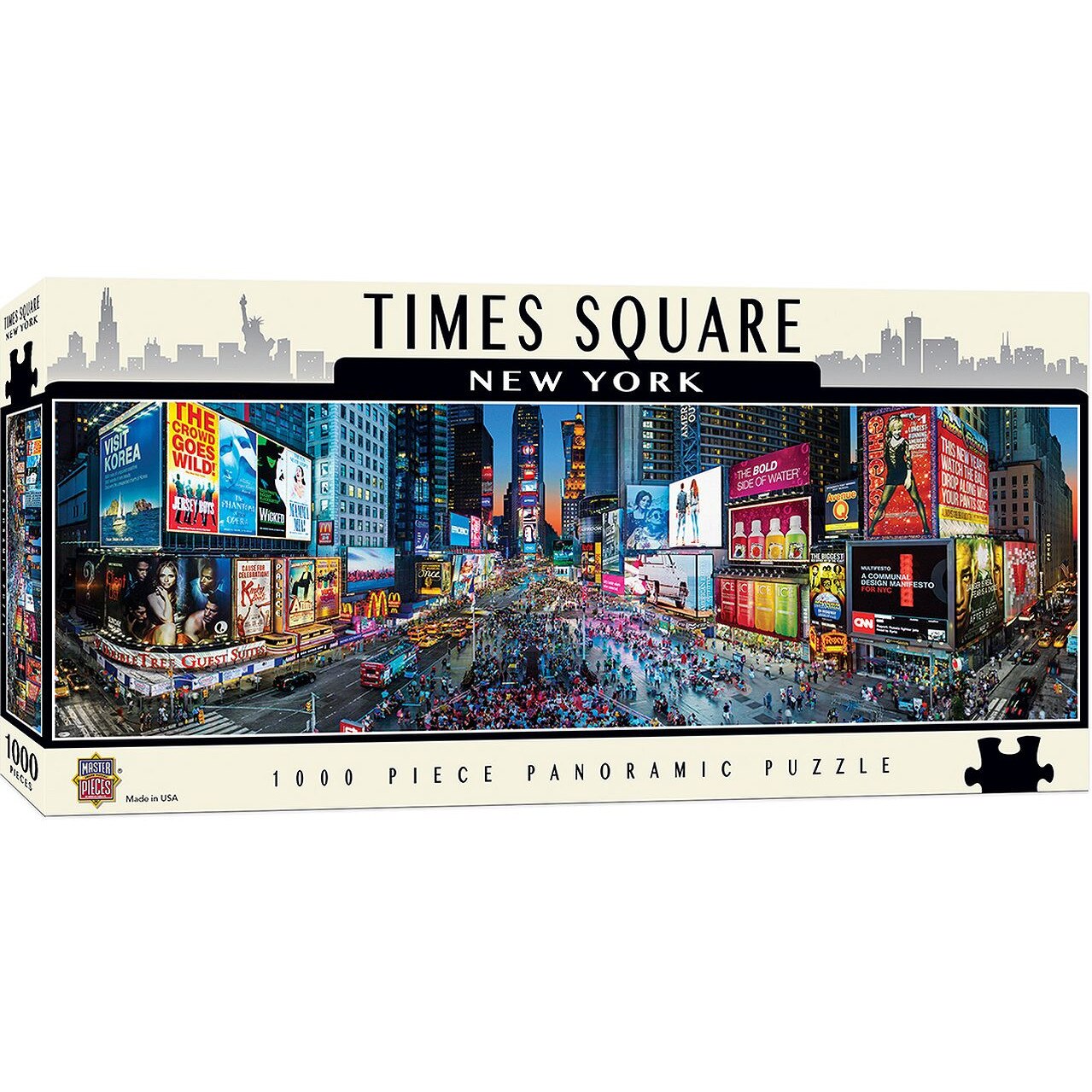 Puzzle Master Pieces Cityscapes Times Square, New York, 1000 piese