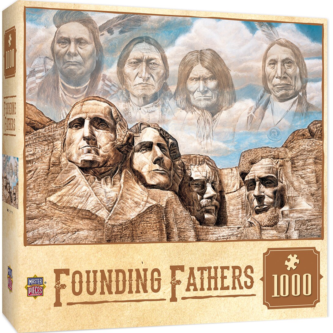 Puzzle Master Pieces Tribal Spirit Founding Fathers, 1000 piese