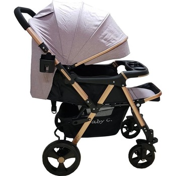 Carucior nou nascuti 2 in 1 BABY CARE™ PRO 511, Cadru aluminiu, Maner reversibil, Spatar reglabil in 5 trepte, Amortizoare, Frana picior,Pliabil , Gri Carucior nou nascuti 2 in 1 BABY CARE™ PRO 511, Cadru aluminiu, Maner reversibil, Spatar reglabil in 5 trepte, Amortizoare, Frana picior,Pliabil , Gri