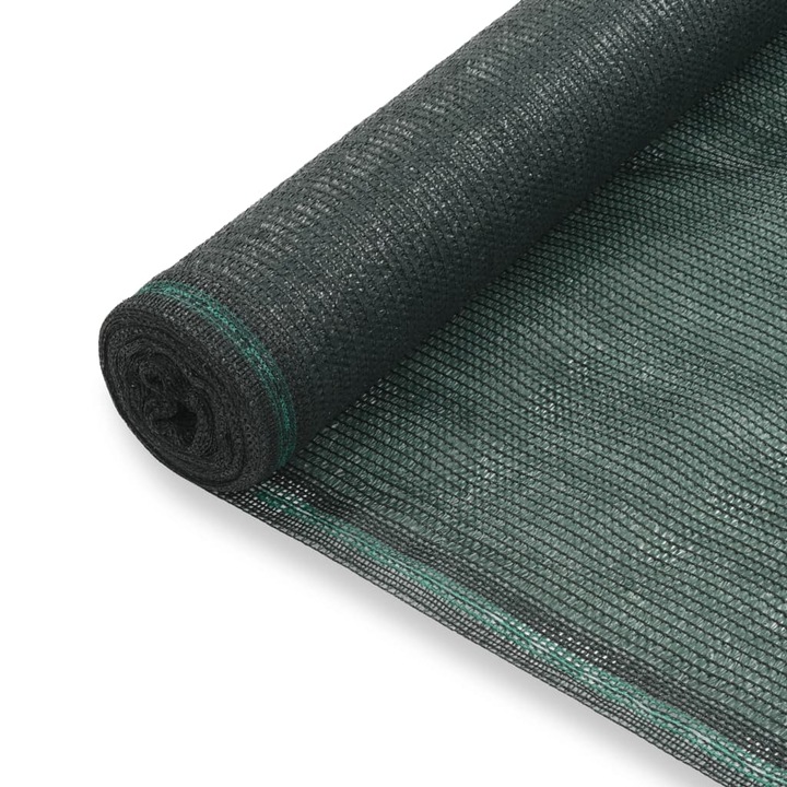 vidaXL zöld HDPE teniszháló 1 x 100 m