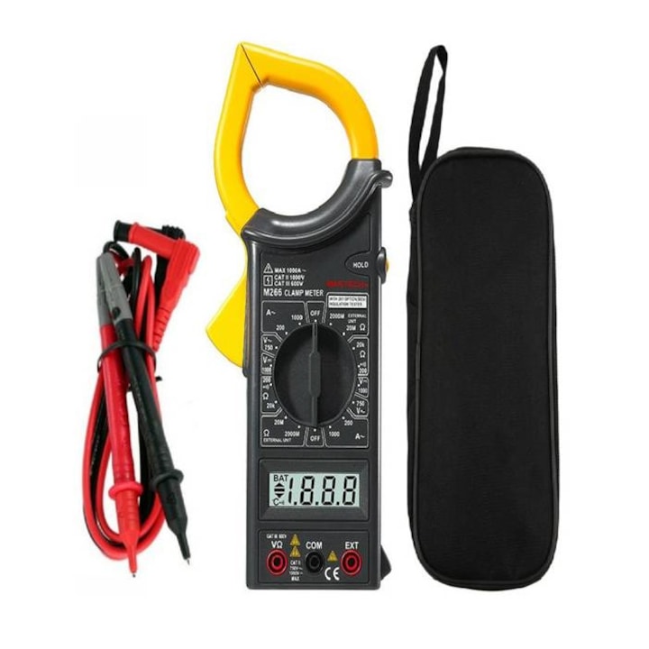 Clampmetru MASTECH M266C, VAC, VDC, AAC, OHM, °C