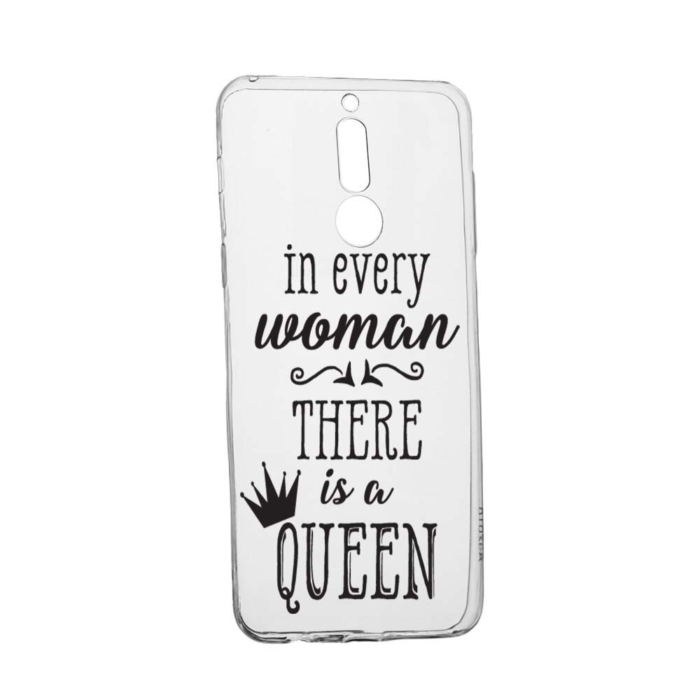 Husa de protectie Woman, Queen pentru Huawei Mate 10 Lite, rezistenta la uzura, anti-alunecare, din silicon Premium, 227