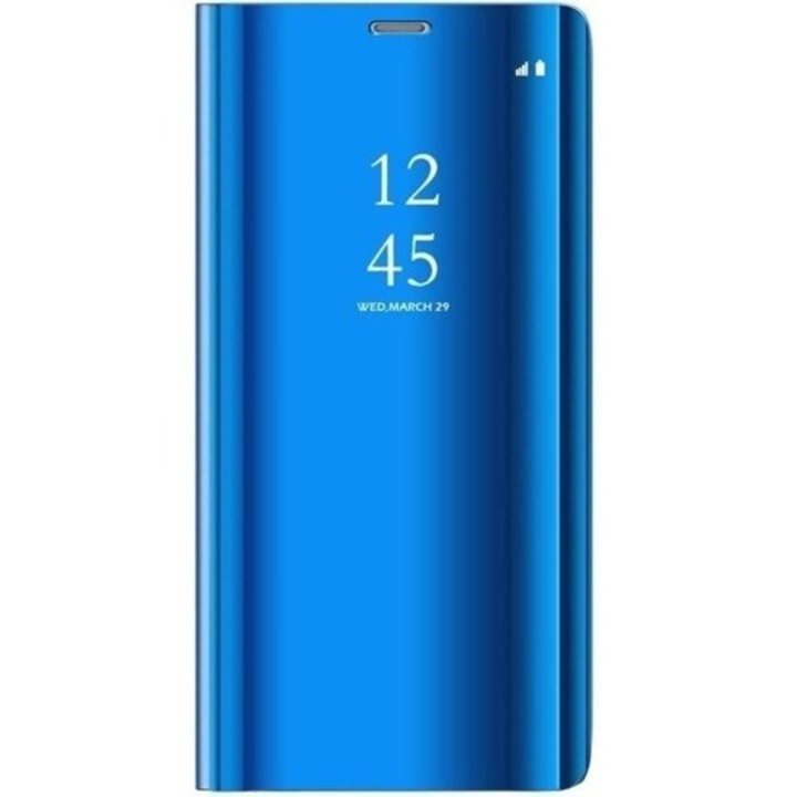 Кейс за Samsung Galaxy S22 Ultra clear view син
