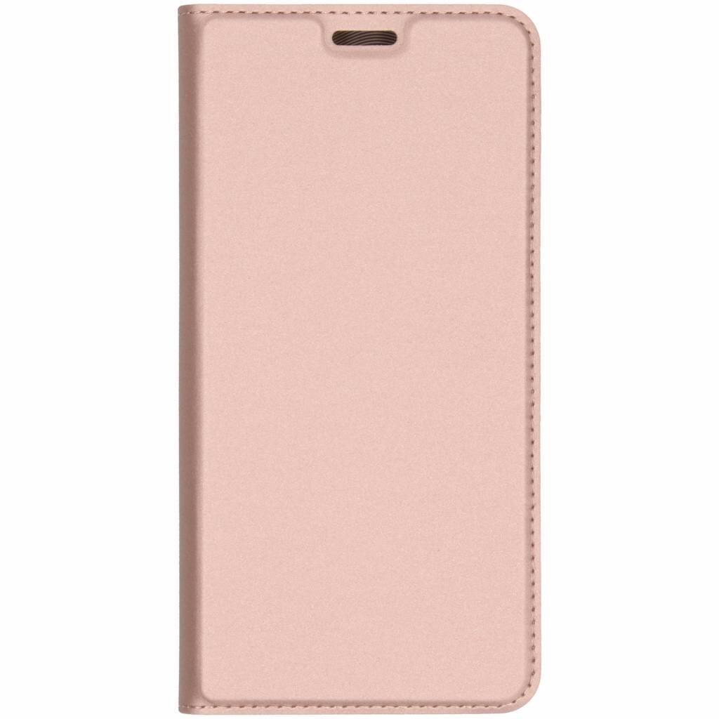 Husa Samsung Galaxy A10 Dux Ducis Flip Case Rose Gold