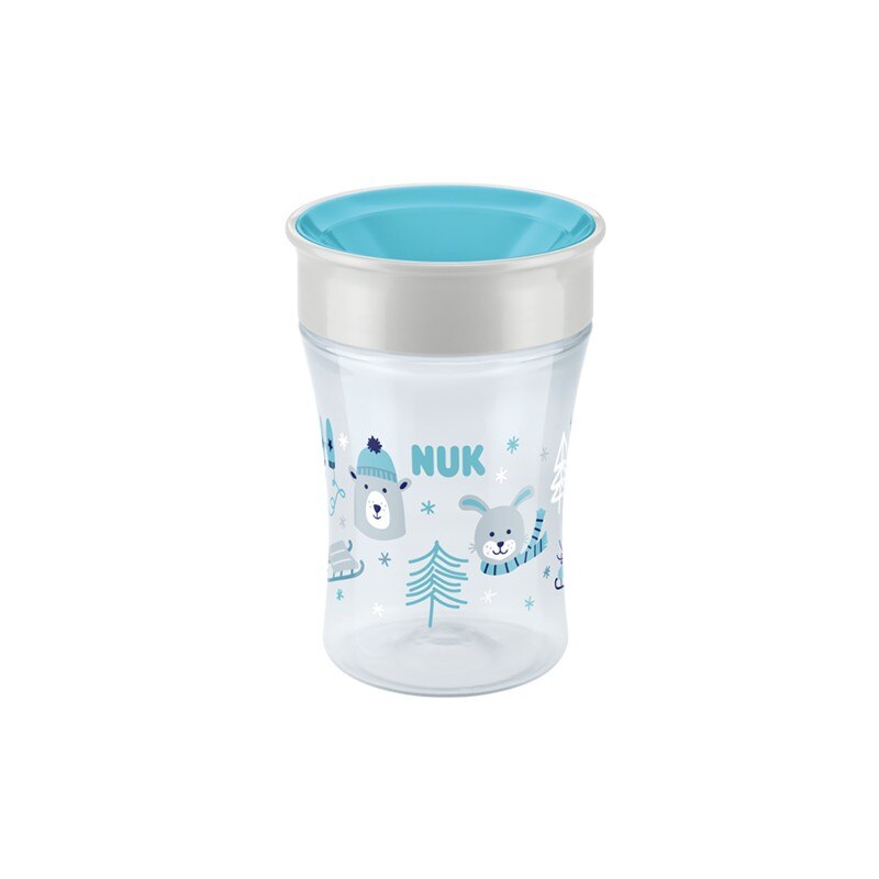 Cana anti curgere Nuk Magic Cup 255364, Albastru 8+ luni