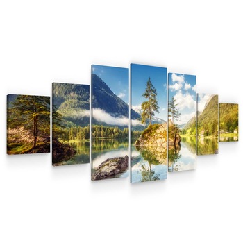 Set Tablou DualView Startonight Rau la Munte, 7 piese, luminos in intuneric, 100 x 240 cm Set Tablou DualView Startonight Rau la Munte, 7 piese, luminos in intuneric, 100 x 240 cm
