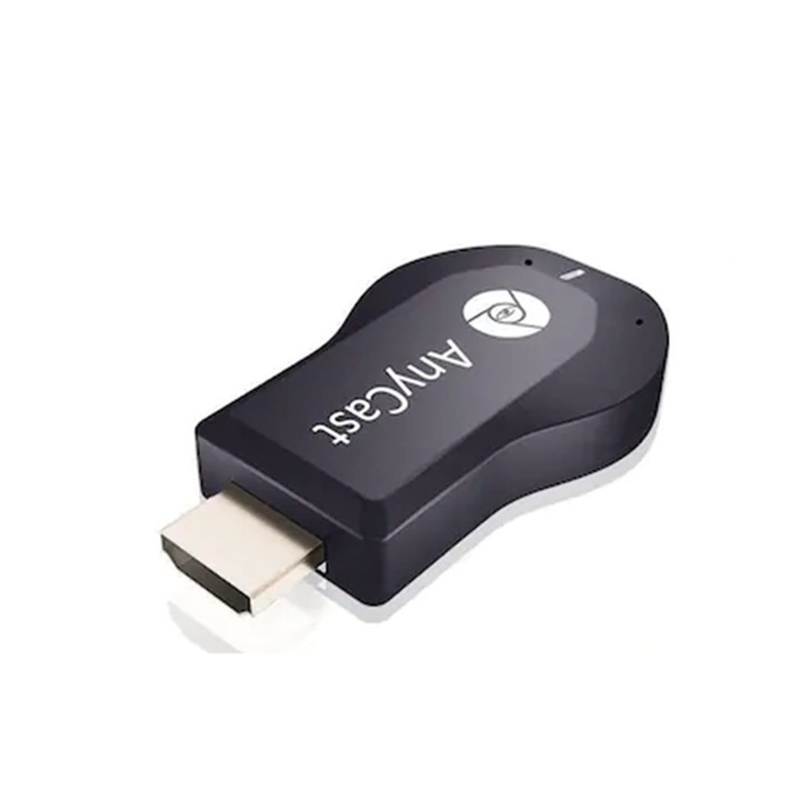 Média TV-lejátszó 1Tech Anycast WiFi-vel, HDMI, Full HD, Miracast, DLNA, Airplay, 1,2 Ghz, M3Plus, fekete