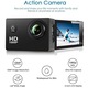 Екшън камера 1Tech SP1080p, Батерия 900mAh, Водоустойчива, Черен