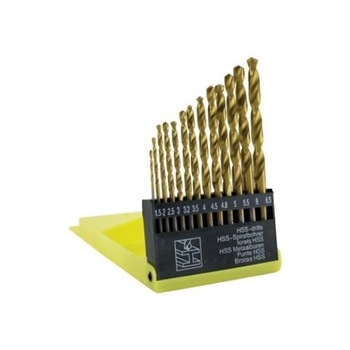 Burghiu metal Hss titanat set 13 ( 1,5-6,5 mm ) , greutate 128 grame Burghiu metal Hss titanat set 13 ( 1,5-6,5 mm ) , greutate 128 grame