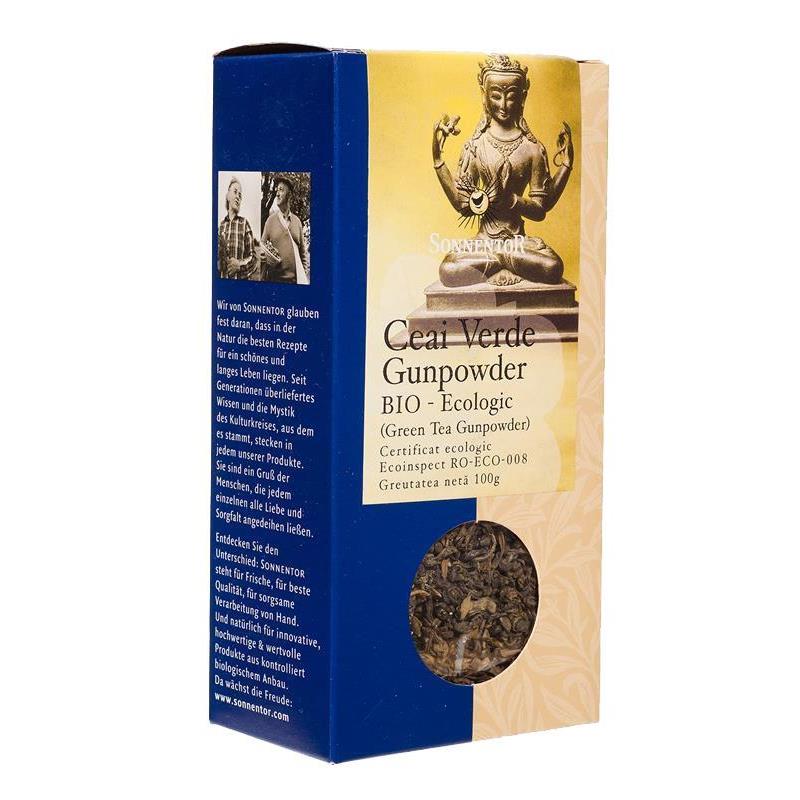 Ceai Verde Gunpowder Bio Sonnentor 100gr