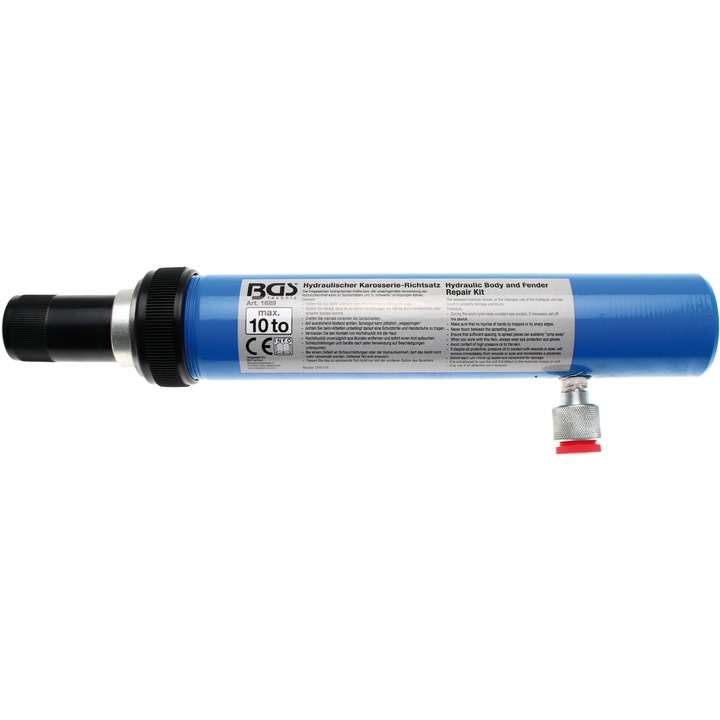Cilindru hidraulic pentru lucrari de tinichigerie, sarcina maxima 10tone