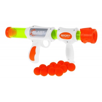 Pistol de joaca cu 12 bile Pistol de joaca cu 12 bile