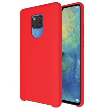 Husa Silicon Soft , Huawei Mate 20 , Rosu Husa Silicon Soft , Huawei Mate 20 , Rosu