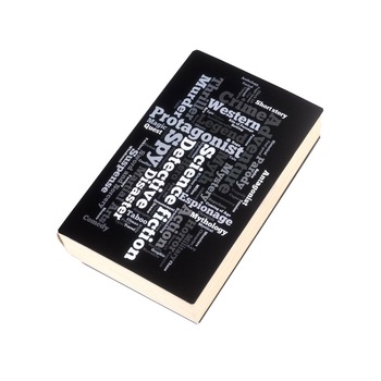 Coperta imprimata pentru carti, TG by AleXer, 8190060, Polipropilena, Negru Coperta imprimata pentru carti, TG by AleXer, 8190060, Polipropilena, Negru