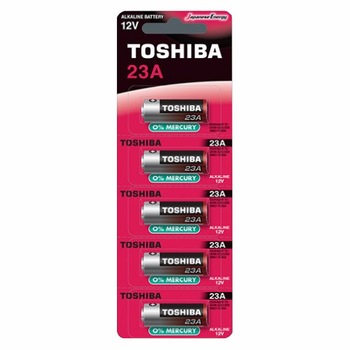 Set 5 baterii Alakline Toshiba 23A/A23 Set 5 baterii Alakline Toshiba 23A/A23