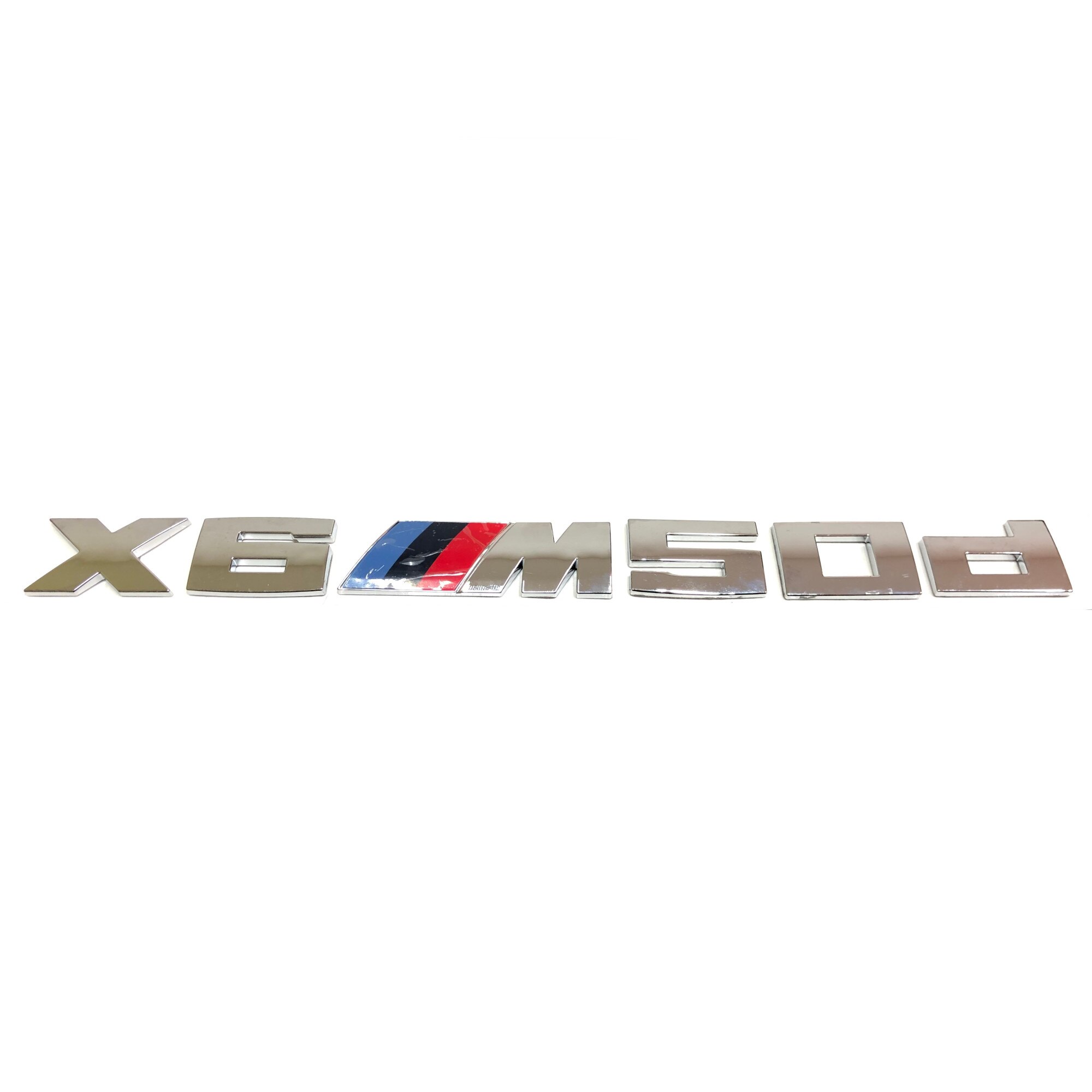 Emblema Sticker ABS Hayon BMW X6M50d