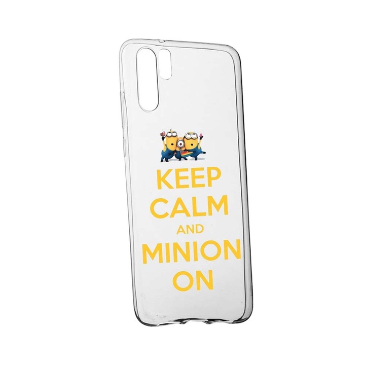 Силиконов калъф Unique за Huawei P30 Pro, Minion Keep Calm, 209