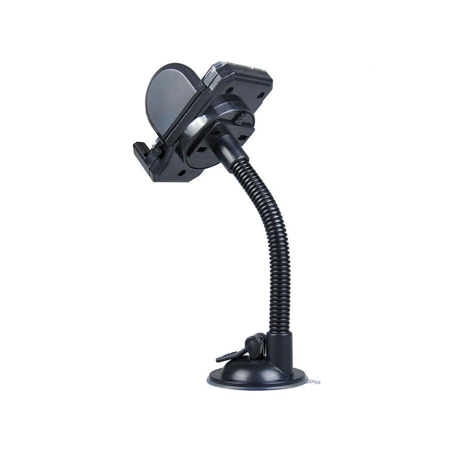 Suport tip gat de gasca cu montare pe parbriz pentru telefon , Maclean , MC/660 , negru