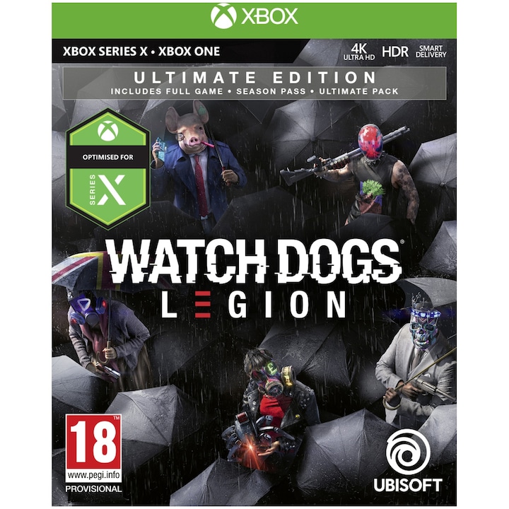 Watch Dogs Legion Ultimate Edition Játék Xbox One-ra