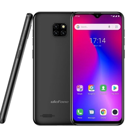 Смартфон Ulefone S11 Black, 8MP Triple Camera, Android Go, 3500 mAh ...