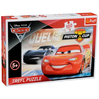 Puzzle Trefl Cars 3, 100 piese Puzzle Trefl Cars 3, 100 piese
