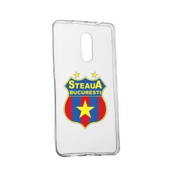 Husa de protectie Football, Steaua pentru LG Q7, rezistenta la uzura, anti-alunecare, din silicon Premium, 230 Husa de protectie Football, Steaua pentru LG Q7, rezistenta la uzura, anti-alunecare, din silicon Premium, 230