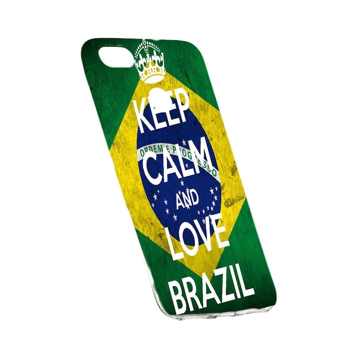 Защитен калъф Football Brazil за HTC Desire 12 Plus, устойчив на износване, противоплъзгащ, премиум силикон 232