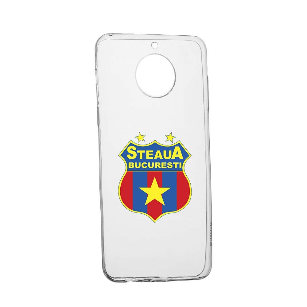 Husa de protectie Football, Steaua pentru Motorola Moto G6 PLAY, rezistenta la uzura, anti-alunecare, din silicon Premium, 230