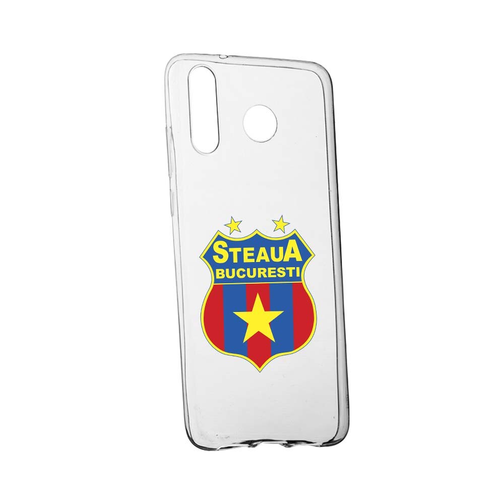 Husa de protectie Football, Steaua pentru Samsung Galaxy A60, rezistenta la uzura, anti-alunecare, din silicon Premium, 230