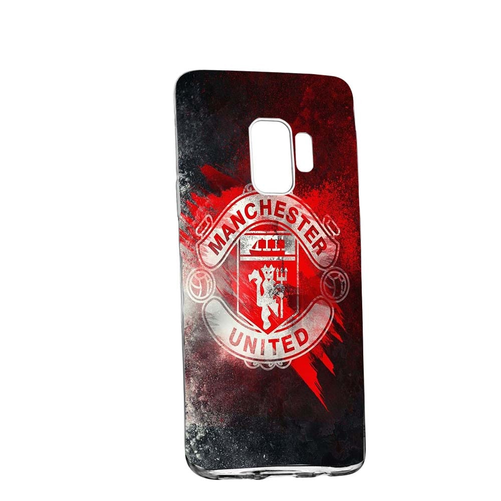 Husa de protectie Football, Manchester United pentru Xiaomi Pocophone F1, rezistenta la uzura, anti-alunecare, din silicon Premium, 233