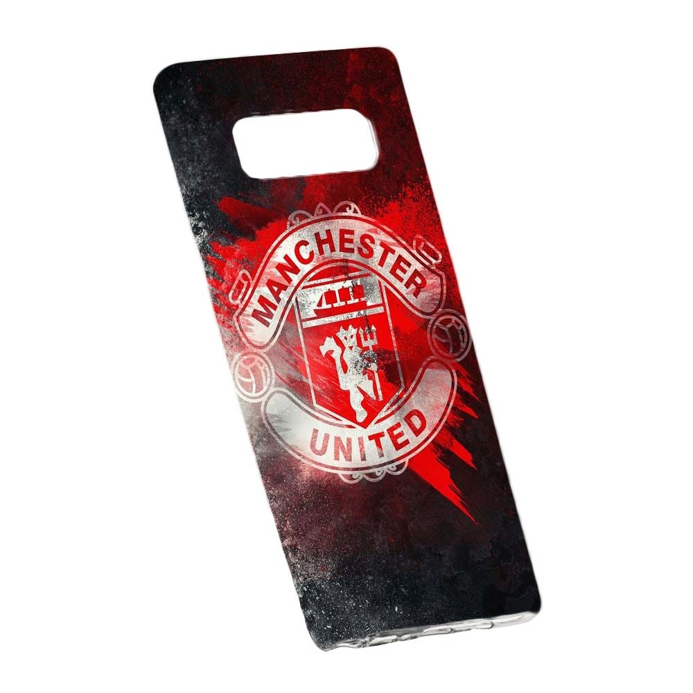 Husa de protectie Football, Manchester United pentru Samsung Galaxy S10, rezistenta la uzura, anti-alunecare, din silicon Premium, 233
