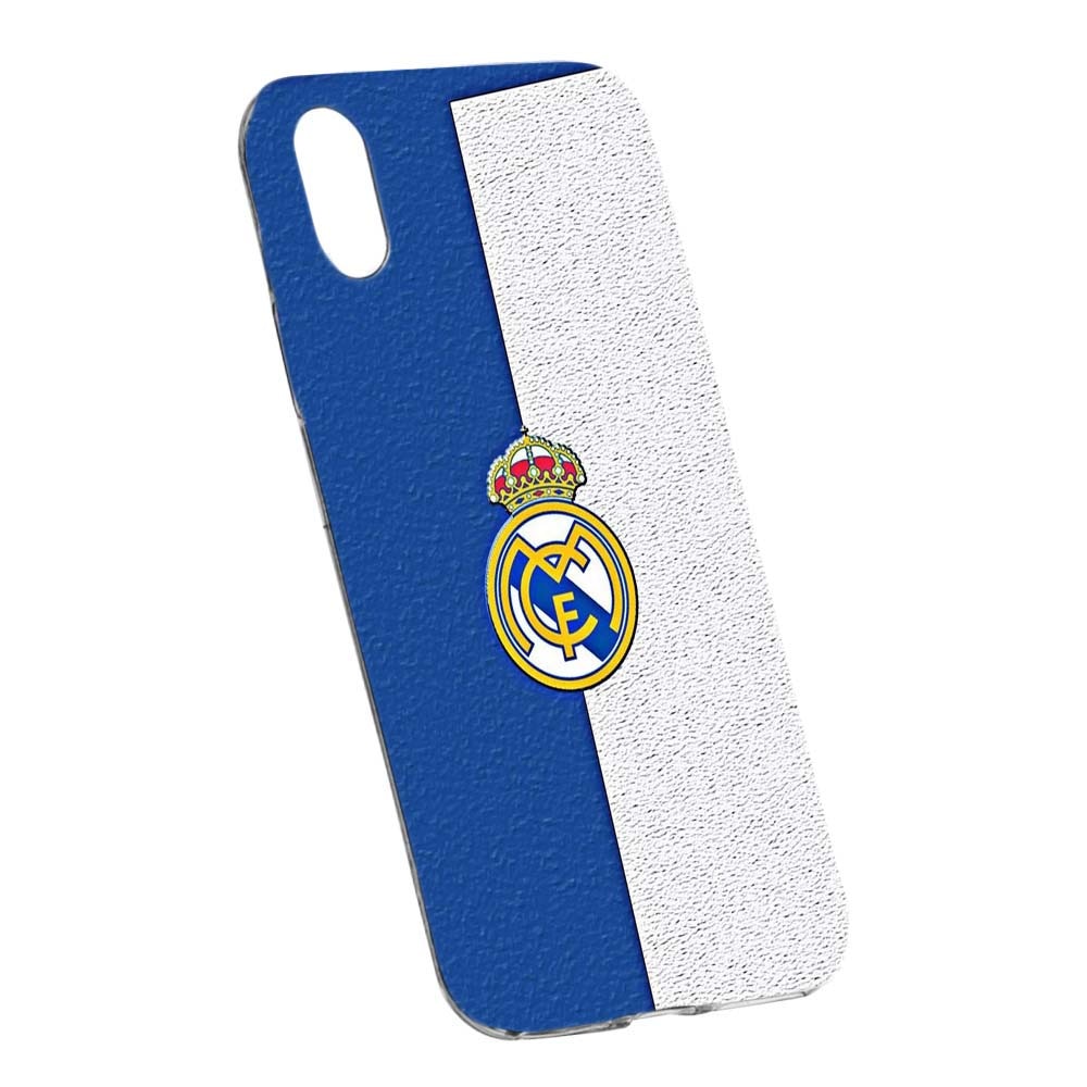 Husa de protectie Football, Real Madrid pentru Xiaomi Mi A2 / Mi 6X, rezistenta la uzura, anti-alunecare, din silicon Premium, 235