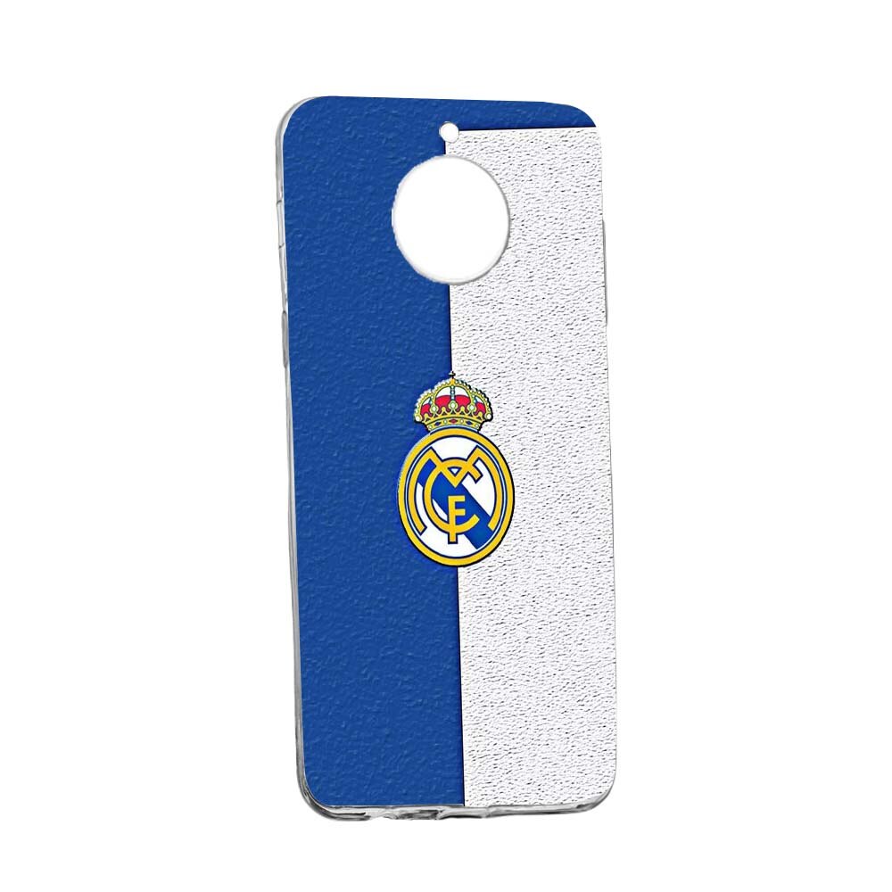 Husa de protectie Football, Real Madrid pentru Motorola Moto G6 PLAY, rezistenta la uzura, anti-alunecare, din silicon Premium, 235