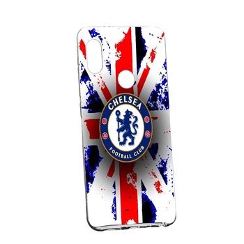 Husa de protectie Football, Chelsea pentru Huawei P Smart 2019, rezistenta la uzura, anti-alunecare, din silicon Premium, 236 Husa de protectie Football, Chelsea pentru Huawei P Smart 2019, rezistenta la uzura, anti-alunecare, din silicon Premium, 236