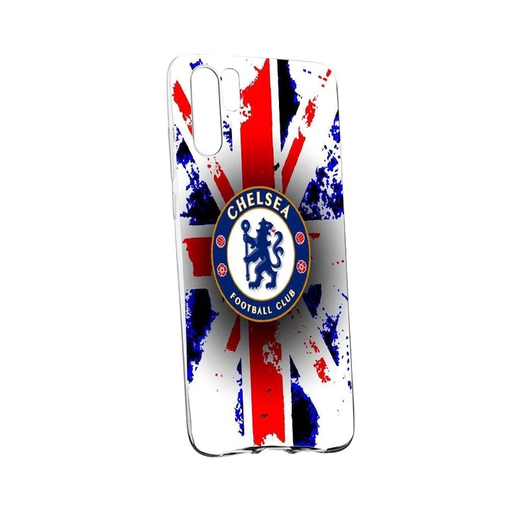 Защитен калъф Football Chelsea за Huawei P30 Pro, устойчив на износване, противоплъзгащ се премиум силикон 236