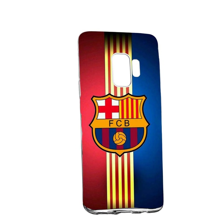 Защитен калъф Football Barcelona за Samsung Galaxy S9 Plus Устойчив на износване противоплъзгащ премиум силикон 237