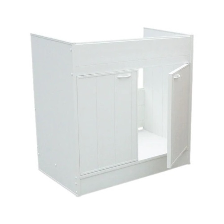 Masca chiuveta bucatarie, PVC, 80x50 cm, Crina Alb