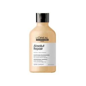 Sampon profesional L'Oreal Professionnel Serie Expert Absolut Repair Gold Quinoa pentru par foarte deteriorat, 300 ml Sampon profesional L'Oreal Professionnel Serie Expert Absolut Repair Gold Quinoa pentru par foarte deteriorat, 300 ml
