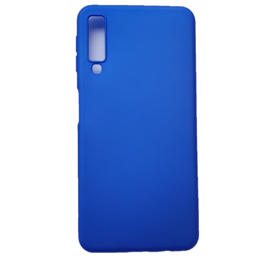 Husa Samsung Galaxy A7 2018, A705 - Silicon Slim, Albastru