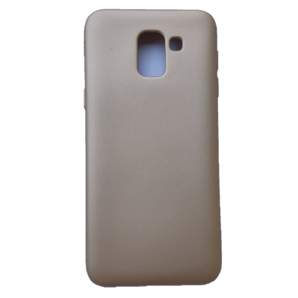 Husa Samsung Galaxy J6 2018, J600- Silicon Slim, Gold