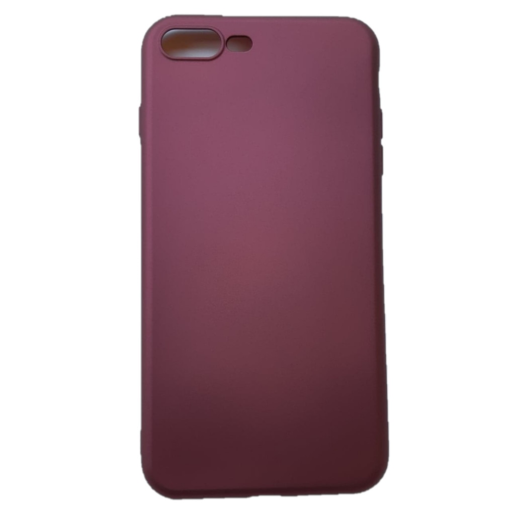 Husa Apple IPhone 7 Plus /8 Plus - Silicon Slim, Visiniu