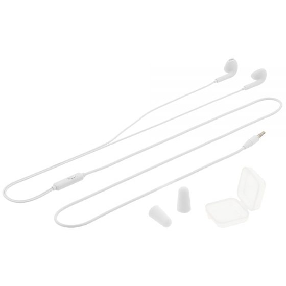 Casti audio Tellur Fly, In-ear, 1.2m, Alb